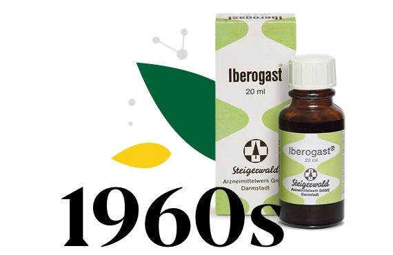 Iberogast Flasche und Umverpackung aus den 60ern.